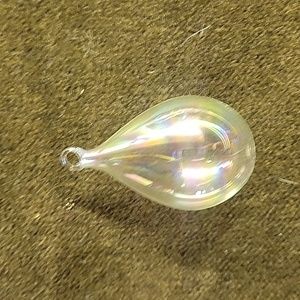 Germany glass ornaments clear antique